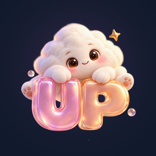 UP cloud mascot